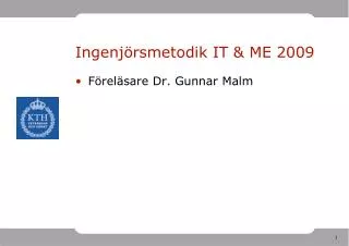ingenj rsmetodik it me 2009