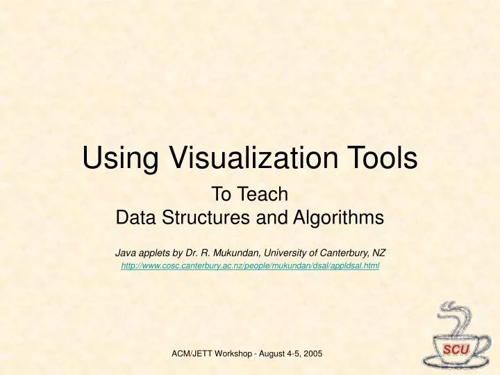 using visualization tools