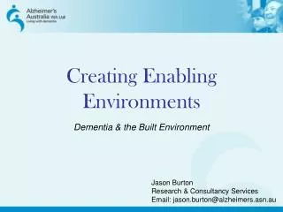Creating Enabling Environments