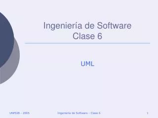 ingenier a de software clase 6
