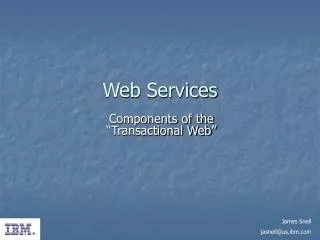 Web Services