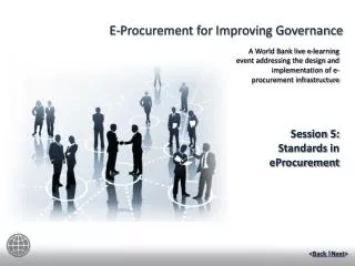 Session 5: Standards in eProcurement