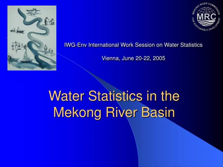 iwg env international work session on water statistics vienna june 20 22 2005