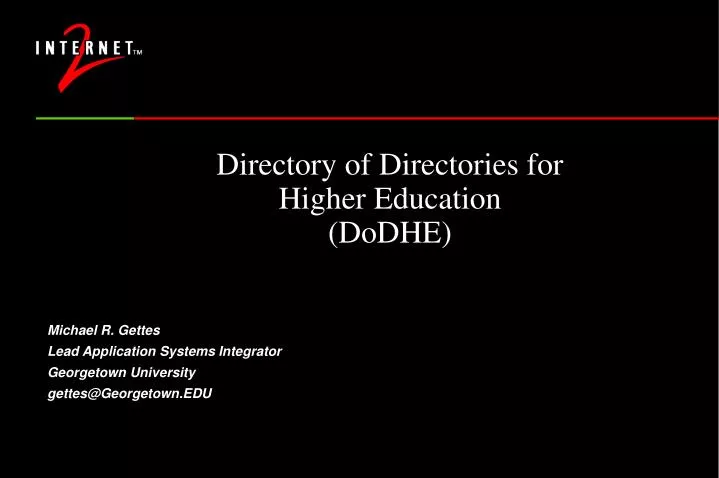 directory of directories for higher education dodhe