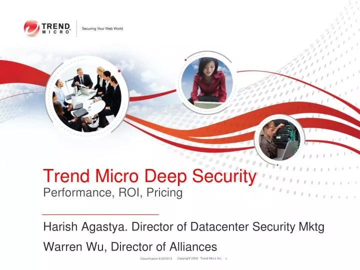 trend micro deep security performance roi pricing