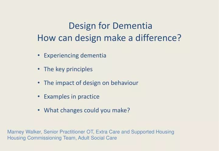 design for dementia how can design make a difference
