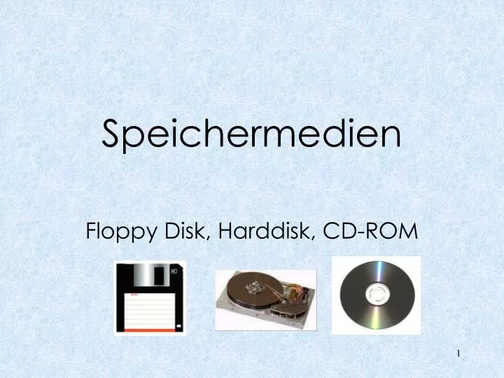 speichermedien