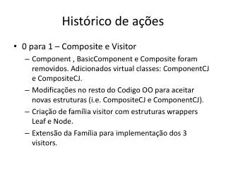 hist rico de a es