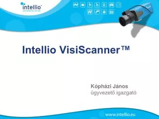 intellio visiscanner