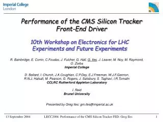 Performance of the CMS Silicon Tracker Front-End Driver