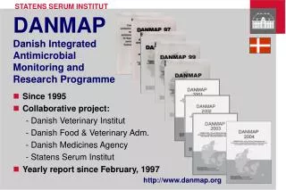 danmap danish integrated antimicrobial monitoring and research programme