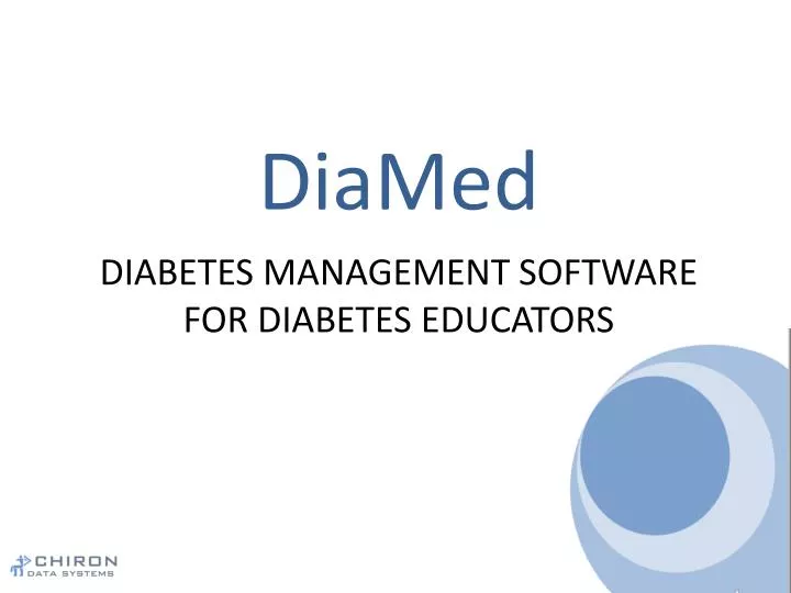 diabetes management software for diabetes educators