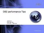 DB2 performance Tips