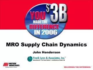 MRO Supply Chain Dynamics
