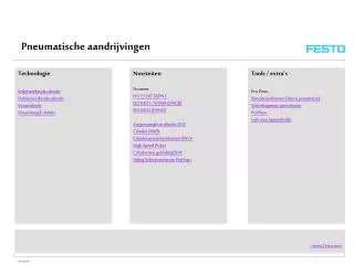 pneumatische aandrijvingen