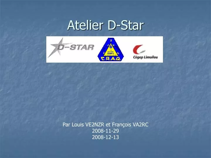 atelier d star