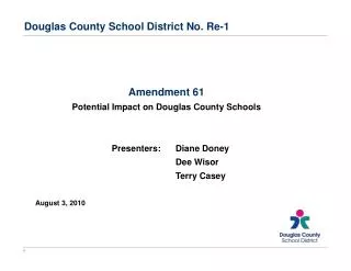 Douglas County School District No. Re-1