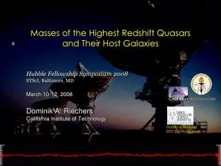 Masses of the Highest Redshift Quasars and Their Host Galaxies