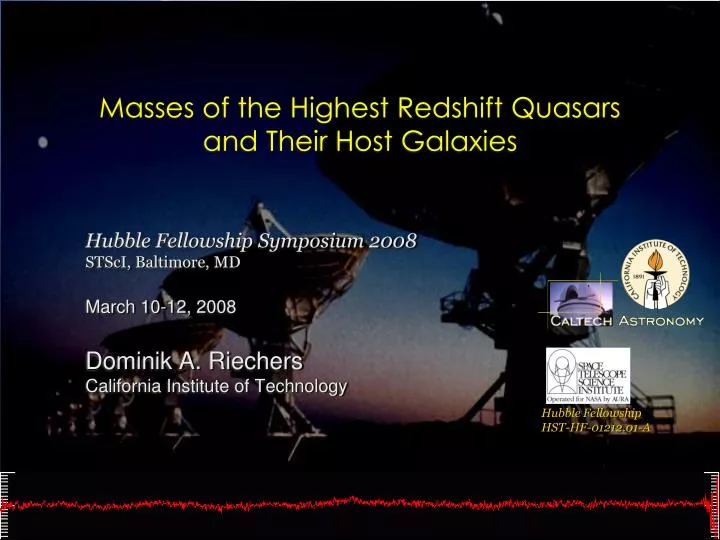 masses of the highest redshift quasars and their host galaxies