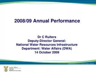 2008/09 Annual Performance