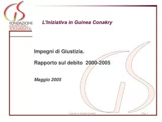 l iniziativa in guinea conakry