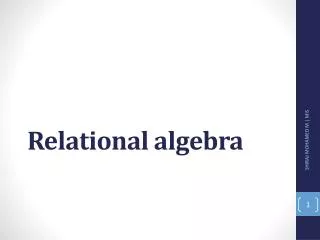 relational algebra