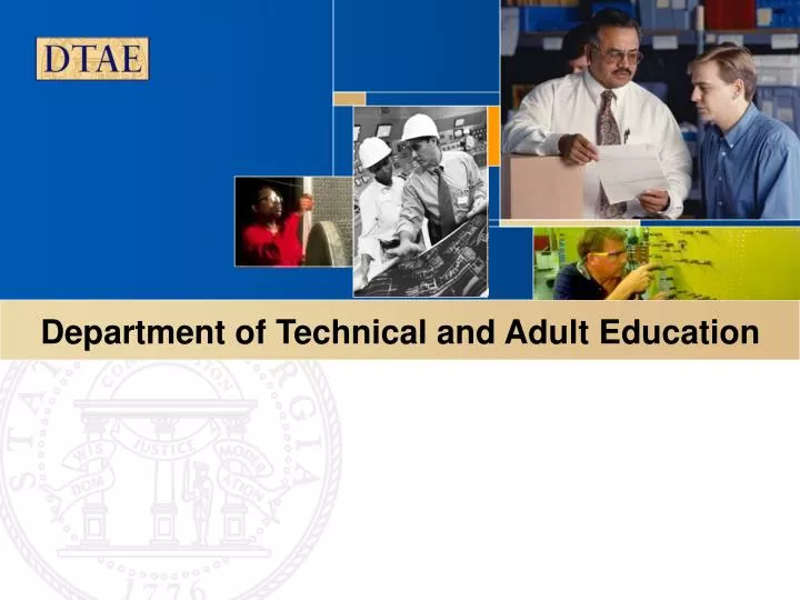 department of technical and adult education