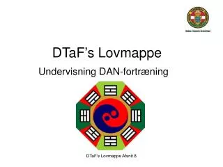 dtaf s lovmappe