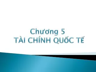 ch ng 5 t i ch nh qu c t
