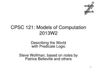 CPSC 121: Models of Computation 2013W2