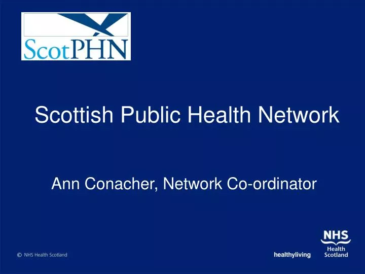 scottish public health network