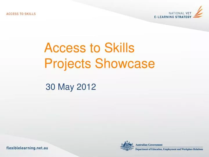 access to skills projects showcase