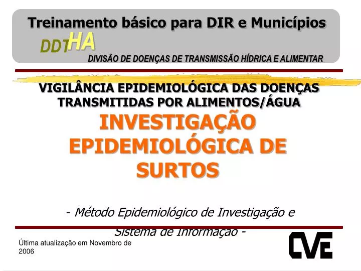 investiga o epidemiol gica de surtos m todo epidemiol gico de investiga o e sistema de informa o