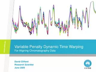 Variable Penalty Dynamic Time Warping For Aligning Chromatography Data