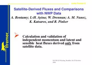 Satellite Data