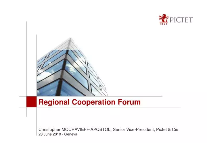 regional cooperation forum
