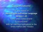 Congratulations! - slide 1