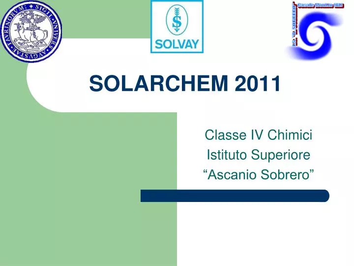 solarchem 2011