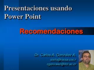 presentaciones usando power point