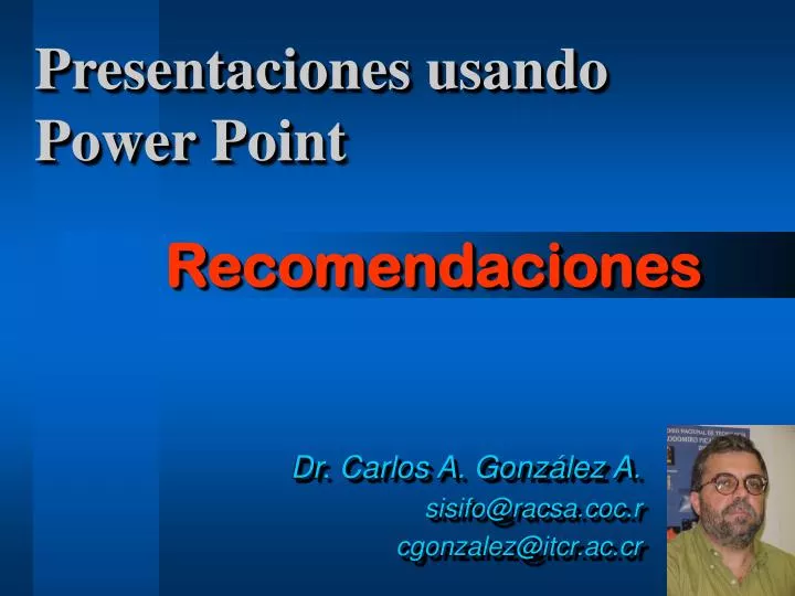 presentaciones usando power point