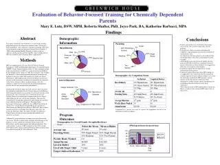 Evaluation of Behavior-Focused Training for Chemically Dependent Parents