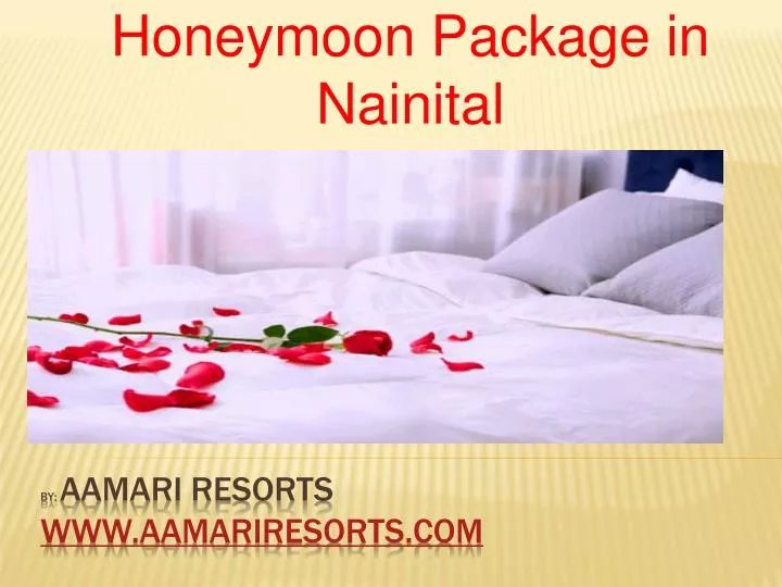 honeymoon package in nainital