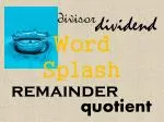 Word Splash - slide 1