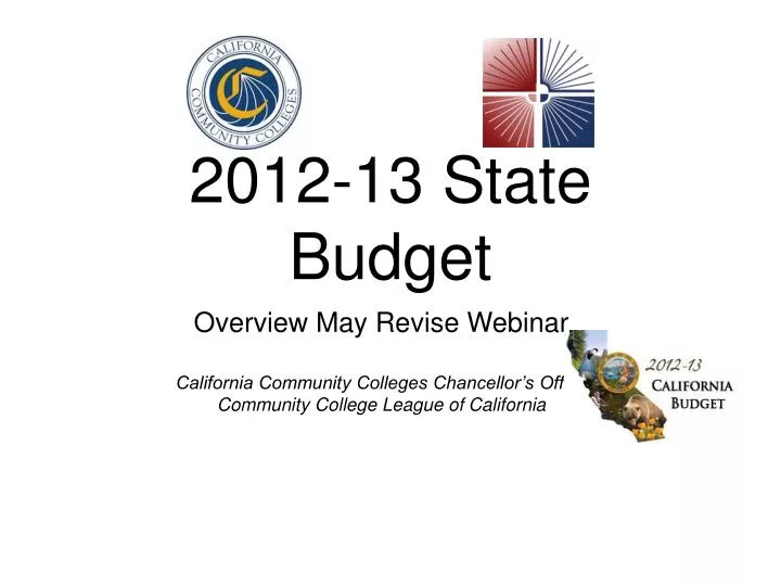 2012 13 state budget