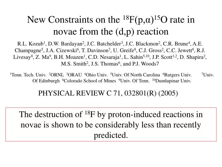 new constraints on the 18 f p 15 o rate in novae from the d p reaction