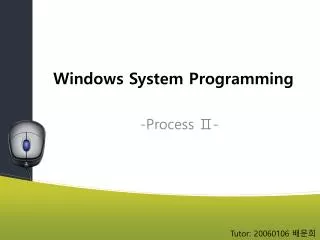 windows system programming