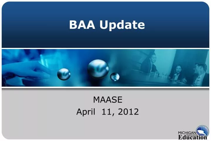 baa update