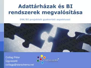 adatt rh zak s bi rendszerek megval s t sa