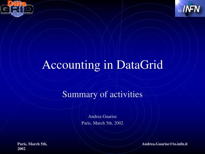 accounting in datagrid
