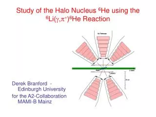 Study of the Halo Nucleus 6 He using the 6 Li( g,p + ) 6 He Reaction